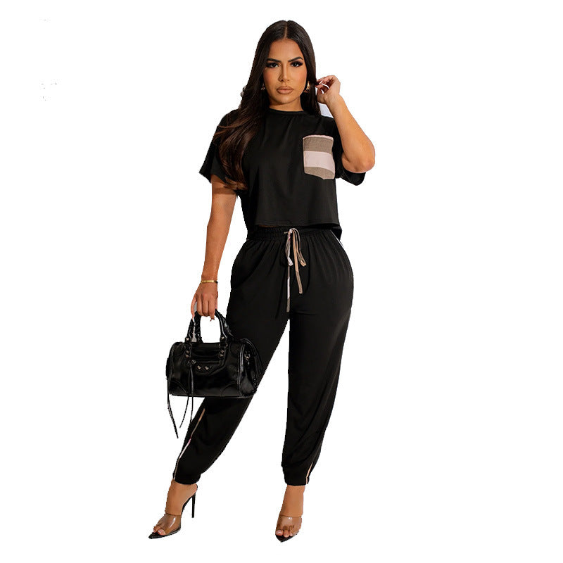 Women's Loose Casual Top And Pants Set