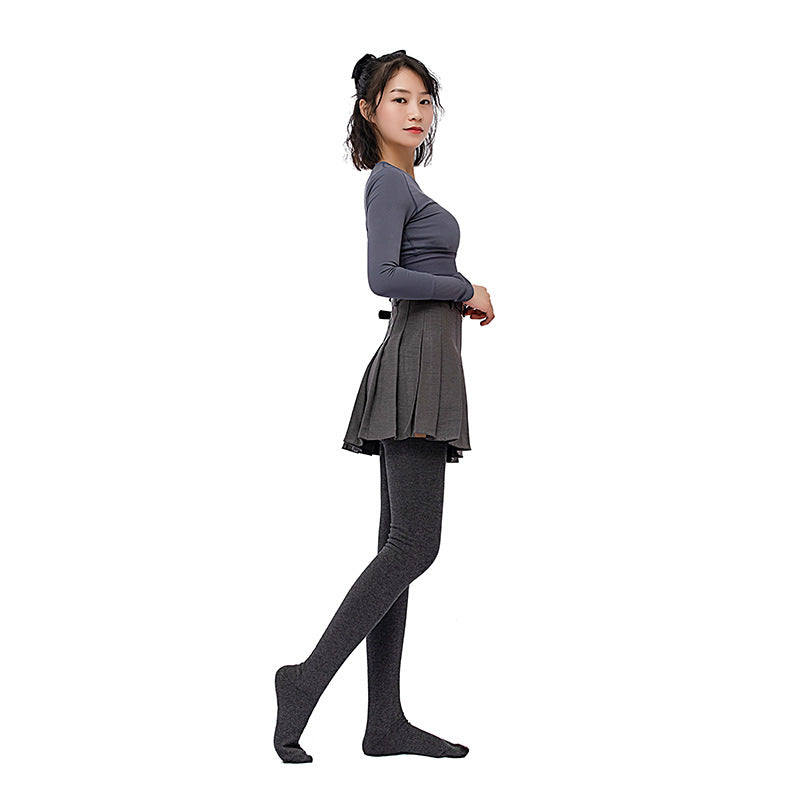 Autumn And Winter Plus Size Extended Cotton Over-the-knee Thigh Warm Socks