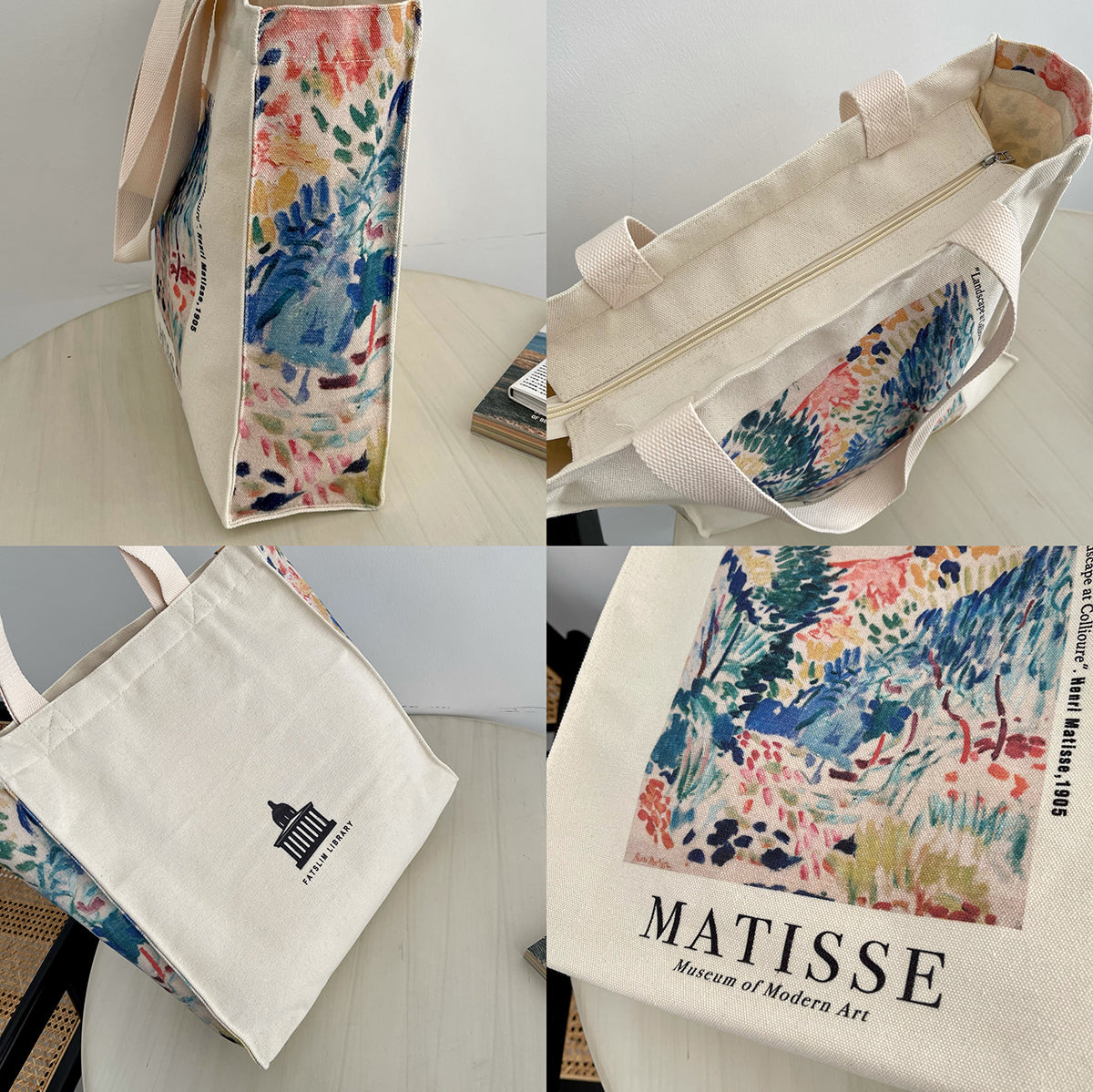 Mattis Oil Painting Canvas Bag Personality