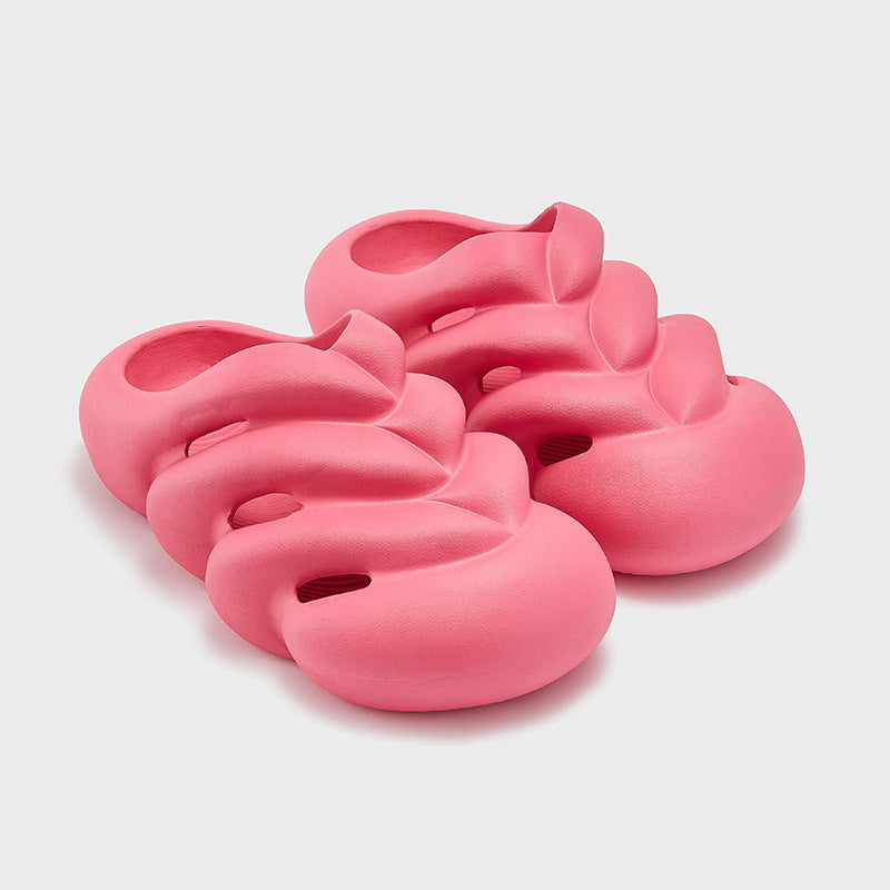 Skeleton Slippers Over Toe Couple Sandals