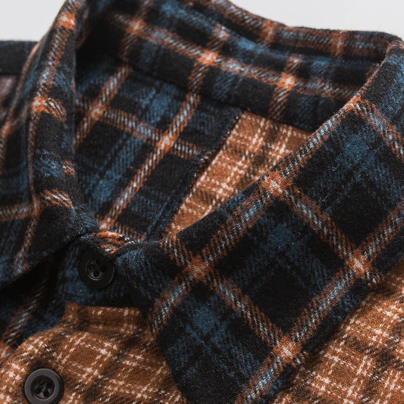 New Asymmetric Retro Couple's Long-sleeved Jacket