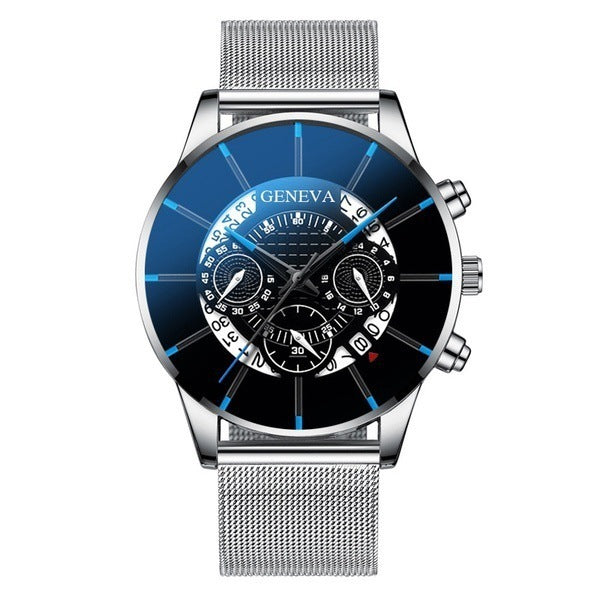 Three eyes with calendar men watch
