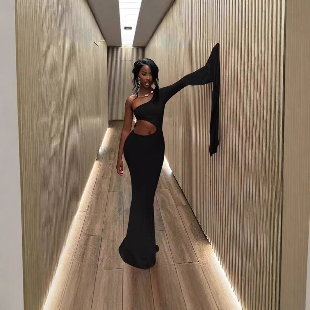 Elegant Sophisticated Bodycon Dress With A Cutout Design