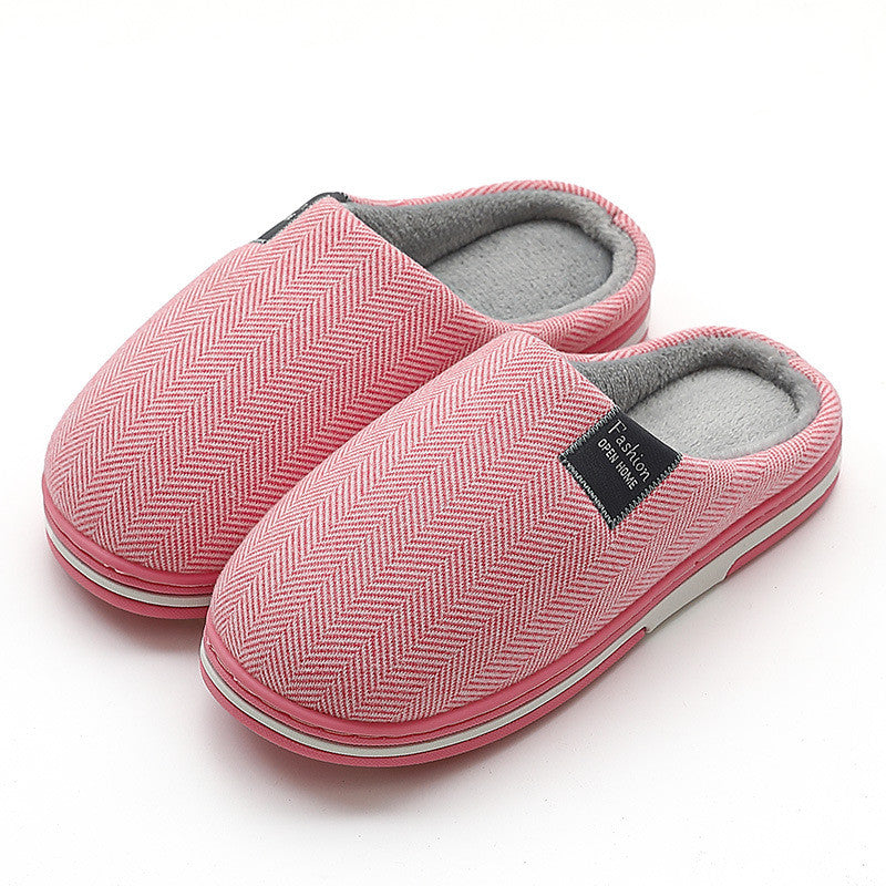 Low-heeled Warm Confinement Suede Slippers