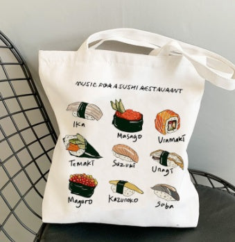 Music For Sushi House Canvas Bag