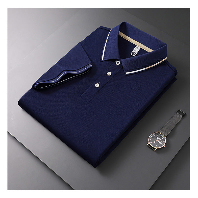 Solid Color Short-sleeved T-shirt All-match Fashion Simple