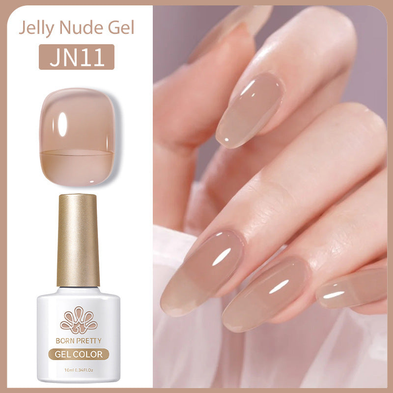 Nail Polish Transparent Color UV Polish Jelly Phototherapy Plastic