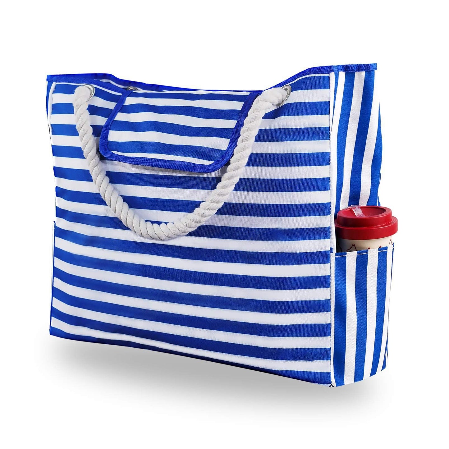 Large Capacity Crossbody Fashion Print Women's Canvas Beach Bag