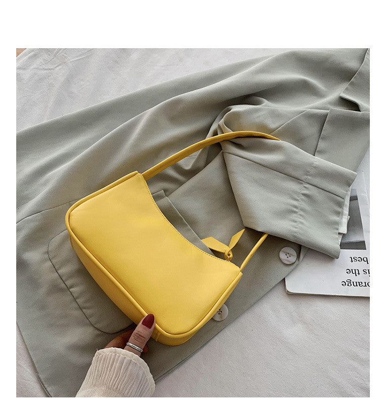 Simple and versatile net red underarm bag
