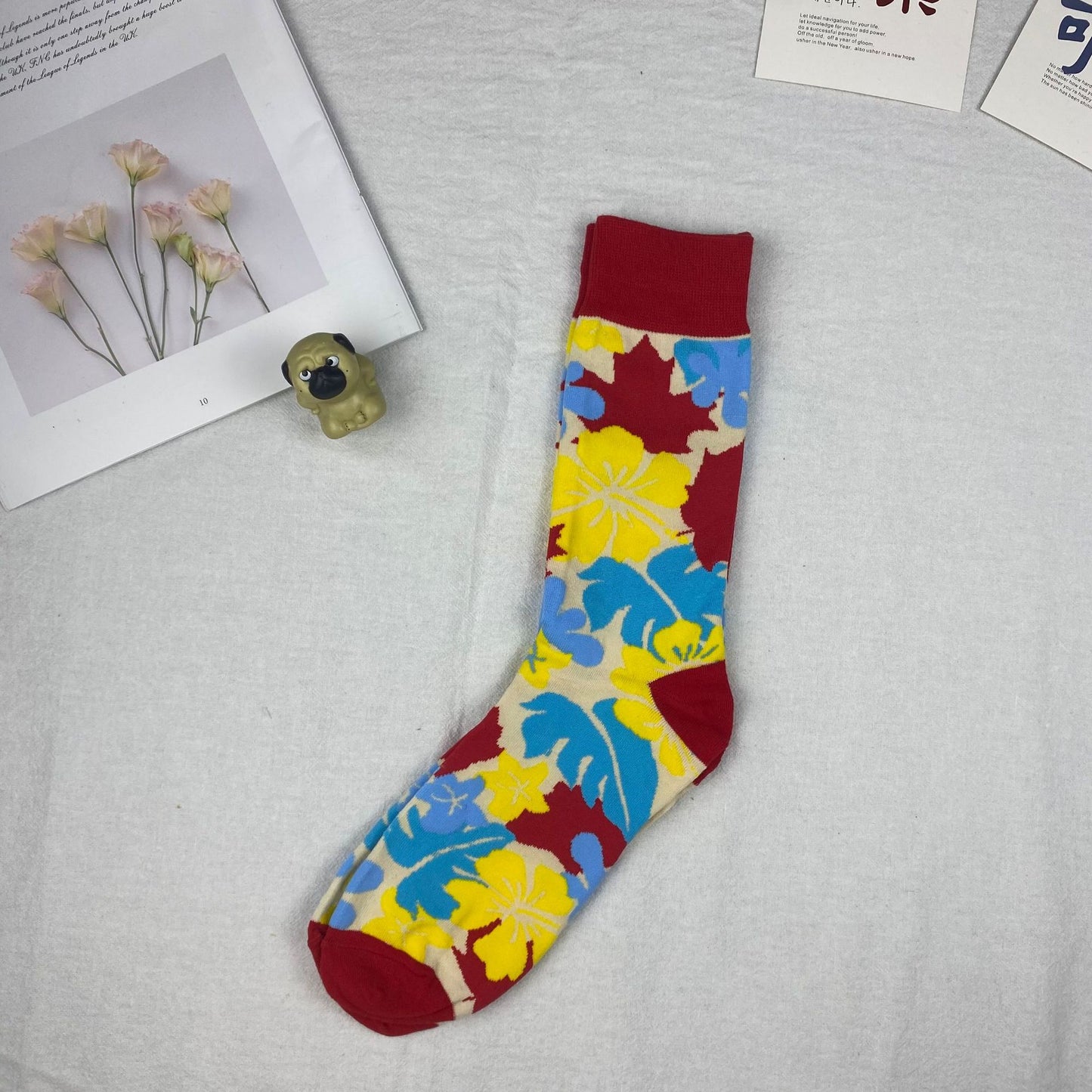 Girls Cartoon Socks In Long Tube Trendy Socks