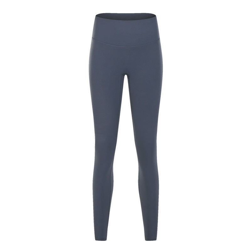 High Waist Belly Contracting And Close-fitting Yoga Pants Women's European And American