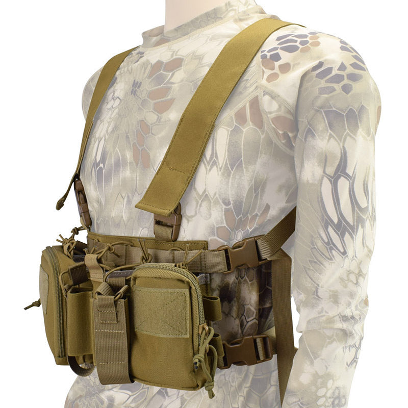 Tactical Suit Chest Hanging Vest Multi-function