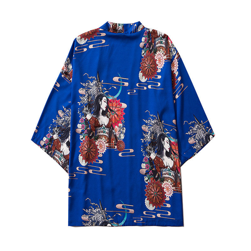 Kimono shirt loose robe