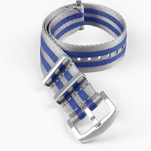 Colorful Striped Canvas Belt 20ADD22mm