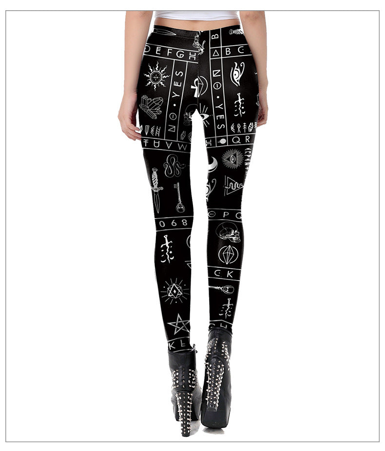 3D printed women's leggy pants