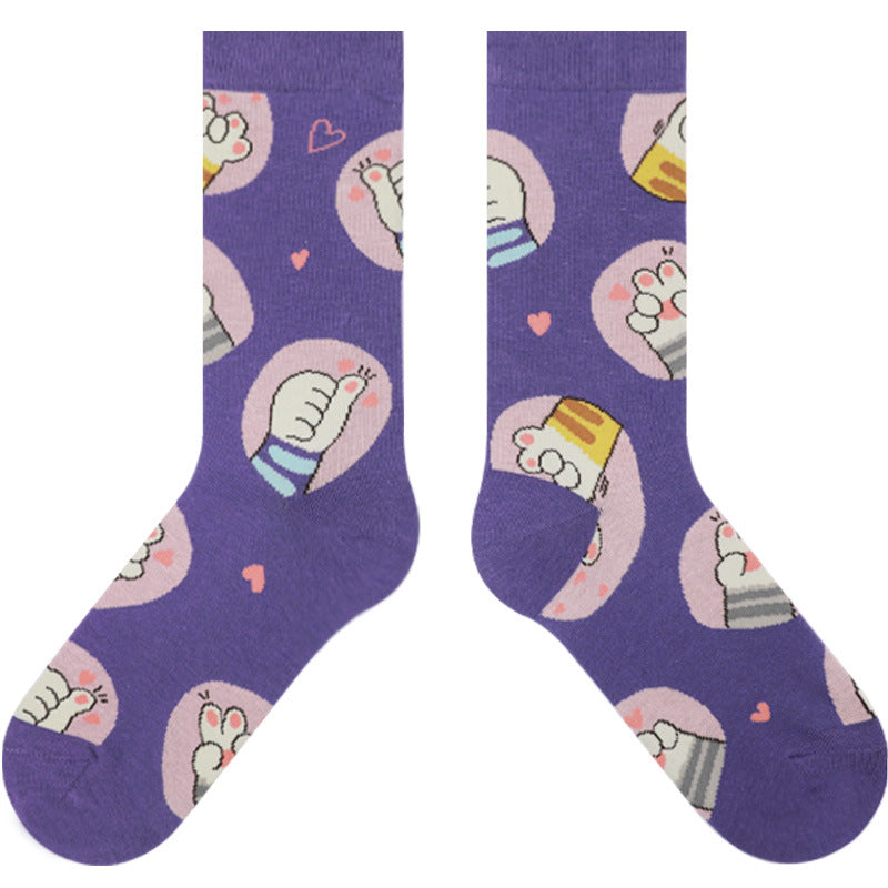 Animal Head Cute Korean Illustration Wind Socks