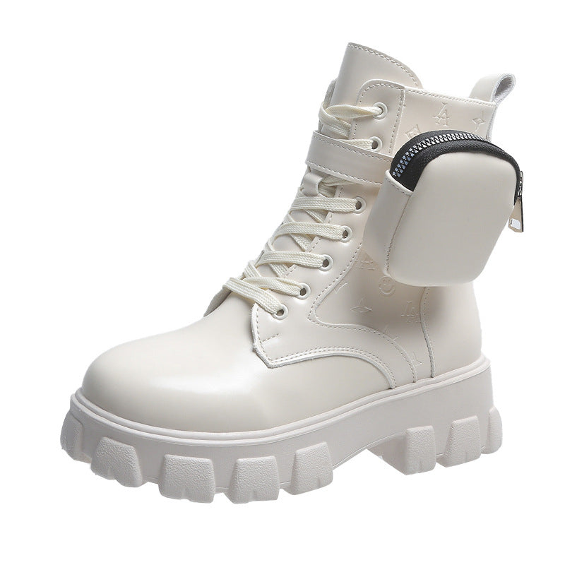 Martin Boots New Female Autumn Thick-soled British Style