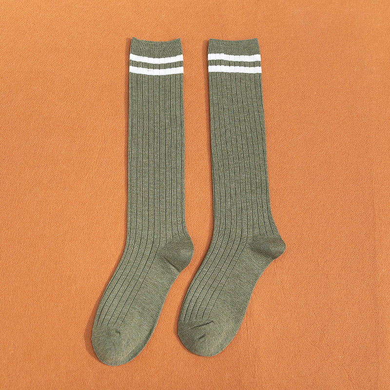 South Korea Japanese jk middle tube knee-length street half-high tube ins trendy socks