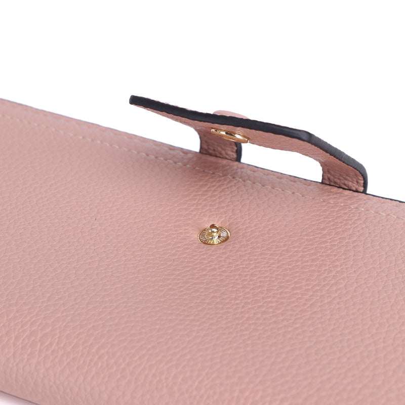 Buckle new ladies wallet multifunction