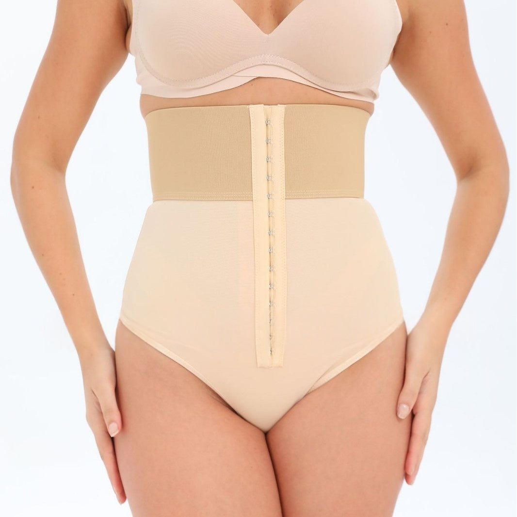 Kvinders numseløftende shapewear body-sculpting taljeindsnørende shorts