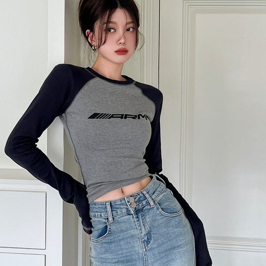 American Vintage Long Sleeve Raglan T-shirt