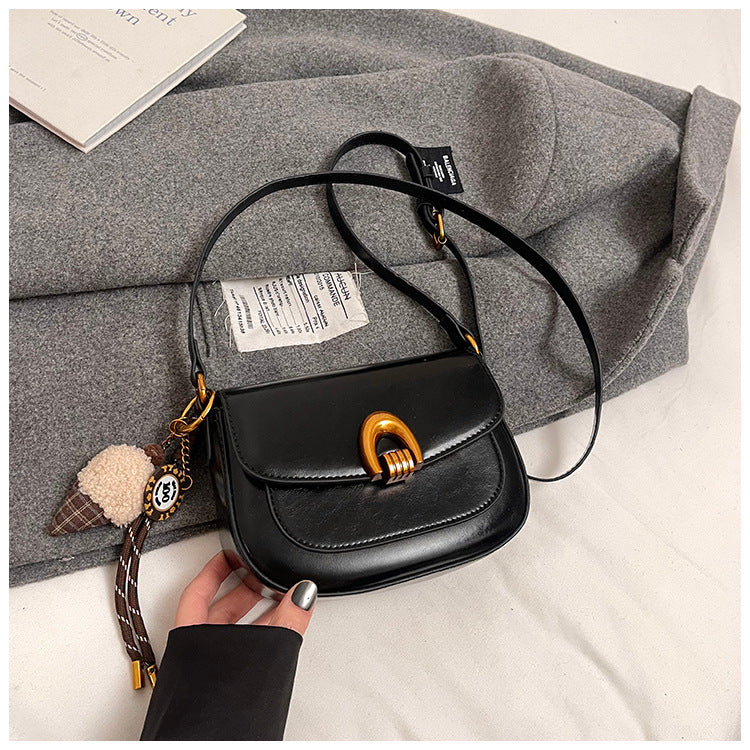 Retro Niche Minimalist Versatile Shoulder Crossbody Bag