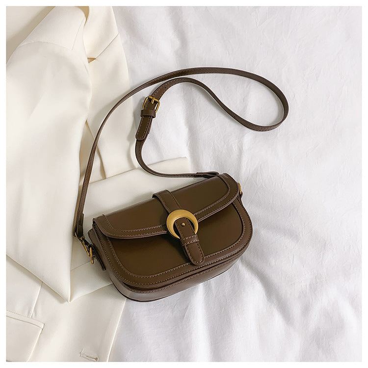 Women's Retro High-grade Fashion Crossbody Saddle Bag