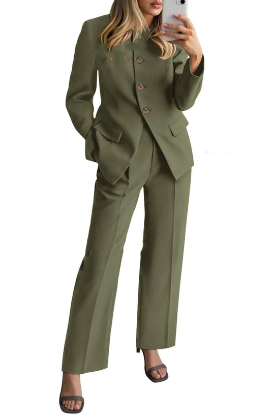 Pantsuit Workplace High-end Two-piece Set For Women