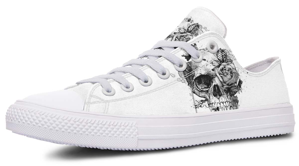 Fashion Print Couple Low-Top Canvas Shoes