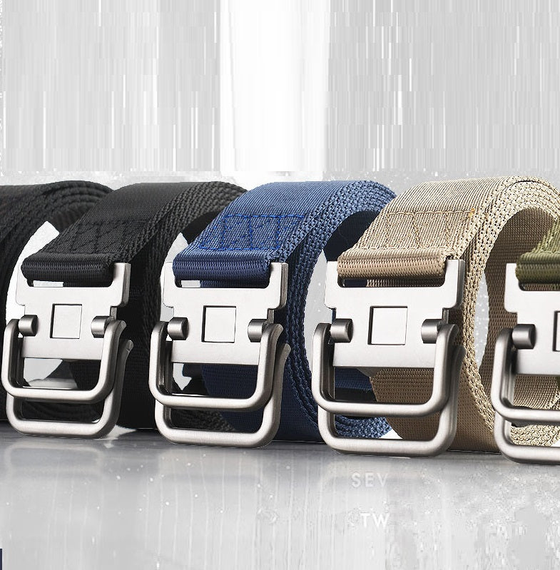 Outdoor Minimalist Trend Youth Casual Canvas Belt