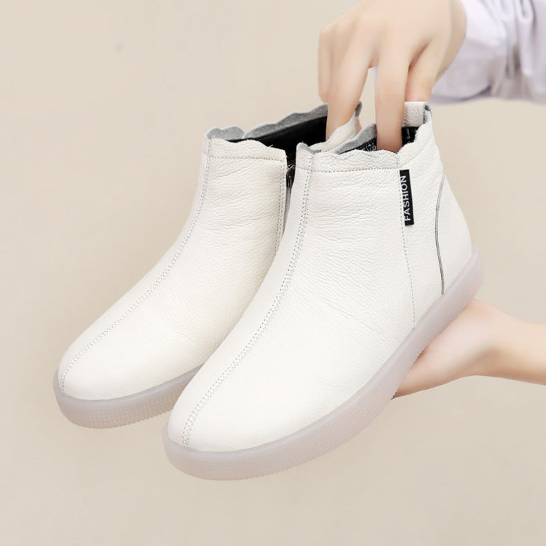 Flat-heel Soft-soled Women's Tendon-soled Work Shoes