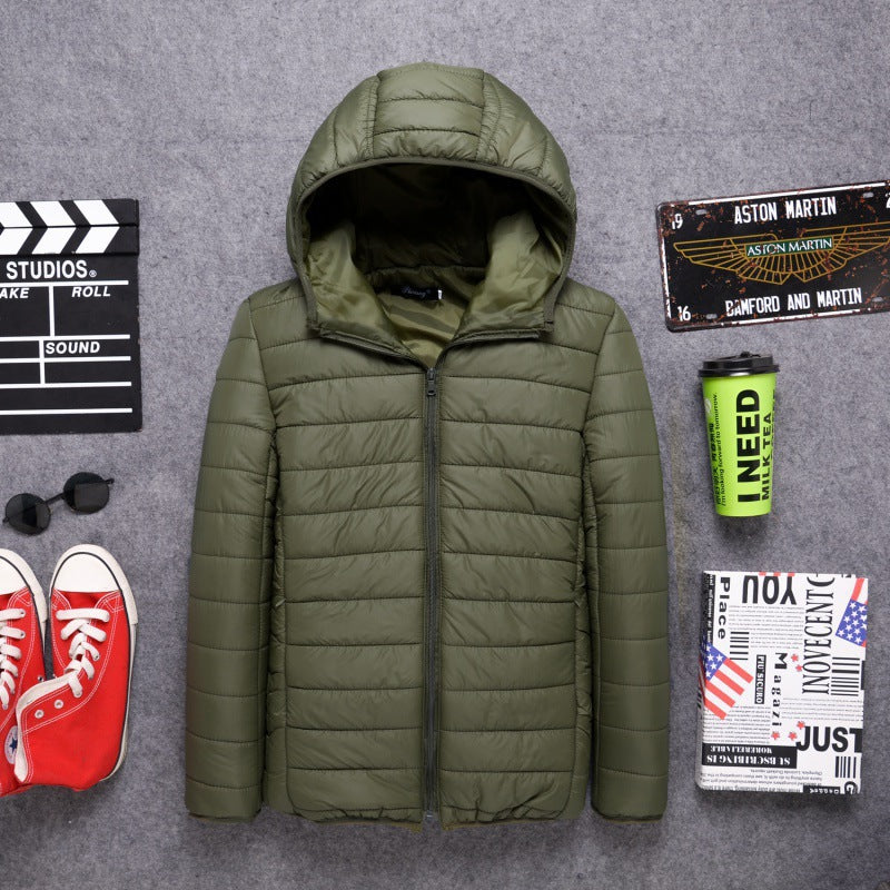 Mens Stylish And Lightweight Hooded Jacket