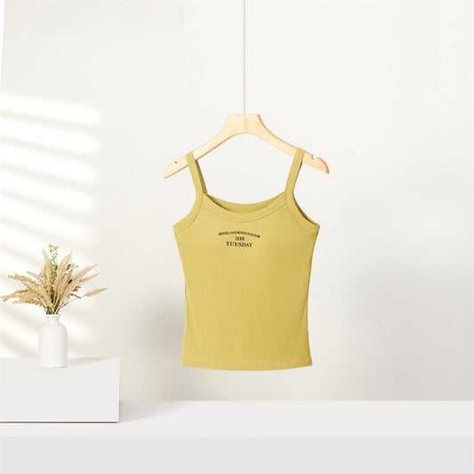 Small Sling Vest For Women Inner Bottoming Top