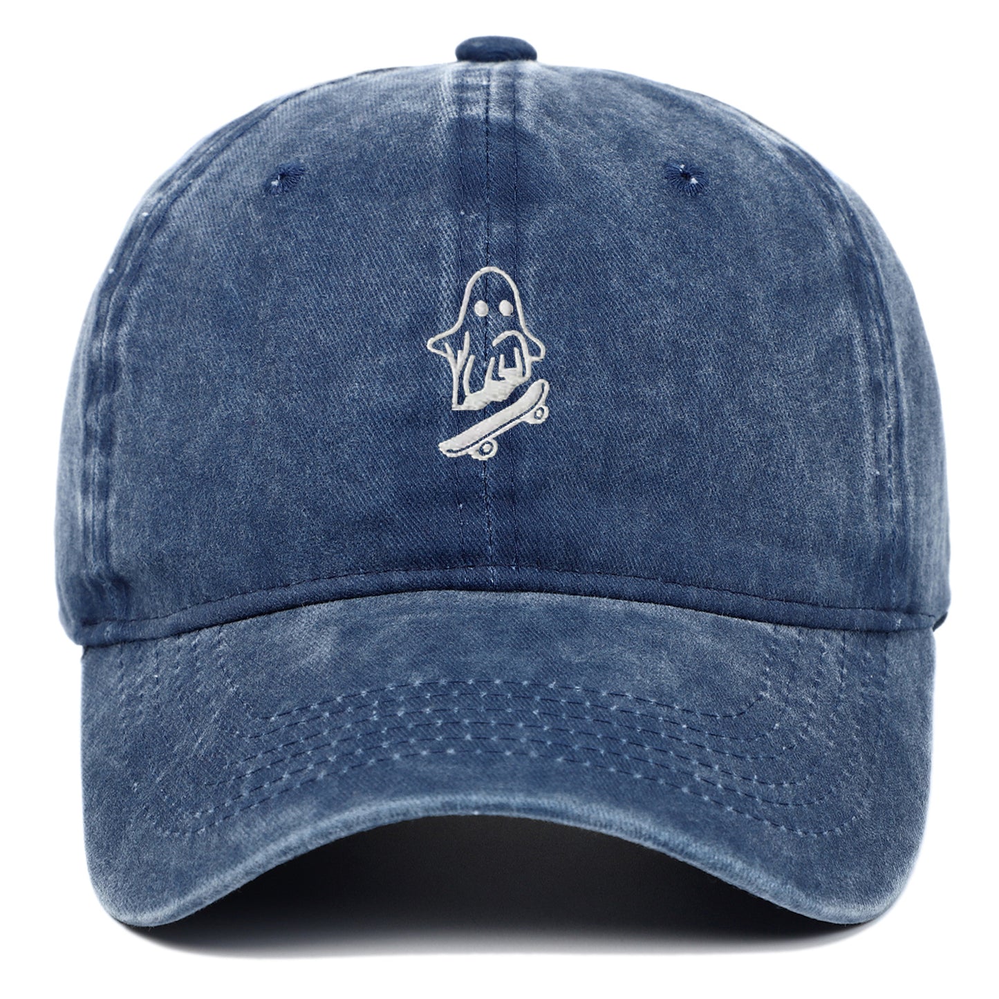 Retro Slidt Udendørs Sportskasket Med Falmet Look