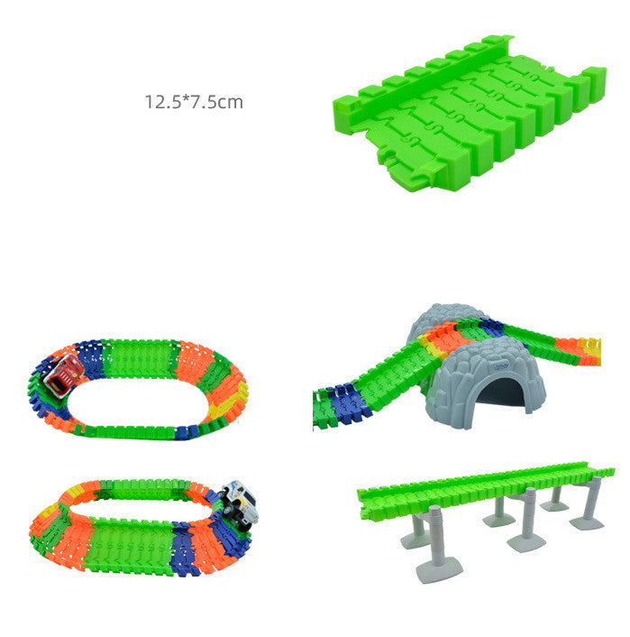 Children's Electric Track DIY Assembling Toys