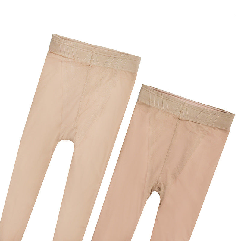 Double Bare Leg Socks Artifact Autumn Winter Pantyhose