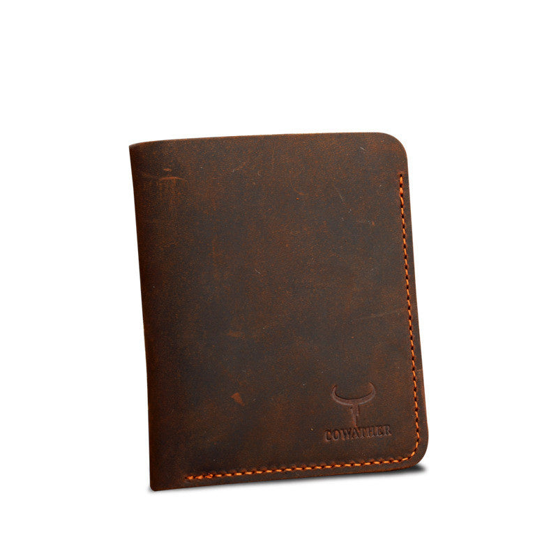 Men's Fashion Simple Vintage Card Case