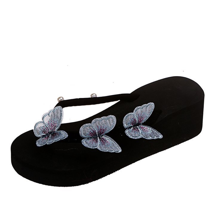 Women's New Style Pancake Bottom Butterfly Slippers