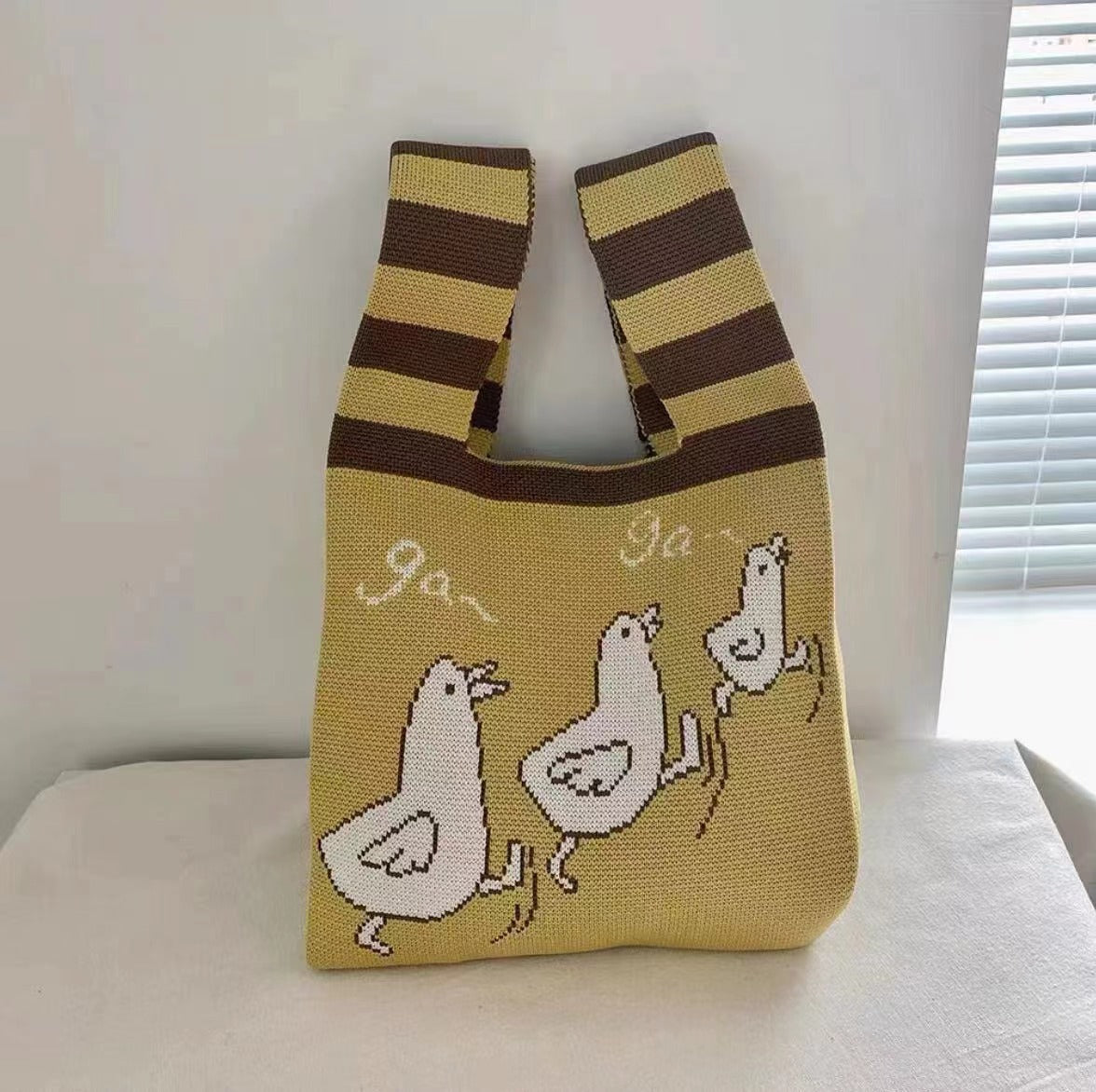 Women's Knitted Bag All-match Casual Handbag