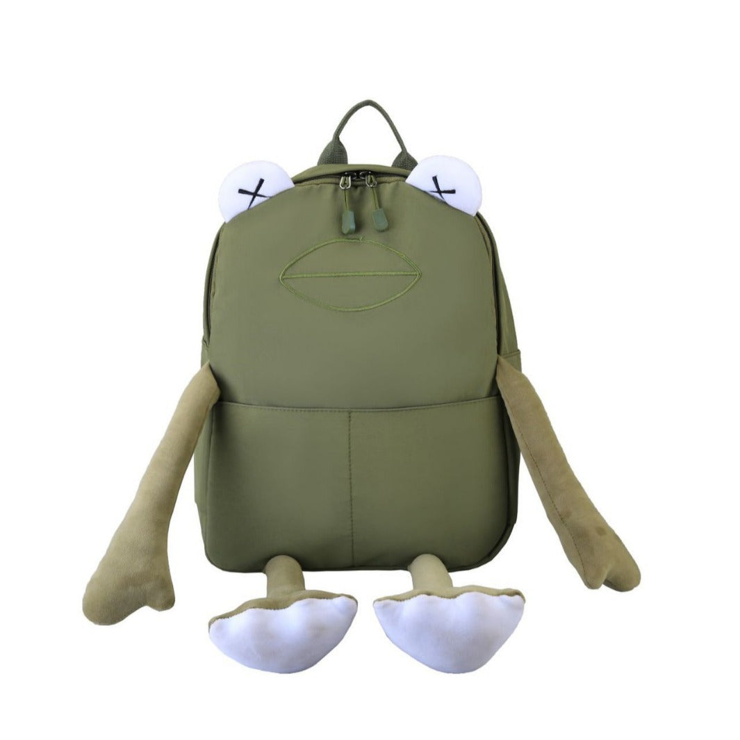 Cute Funny Cartoon Doll Large-capacity Backpack