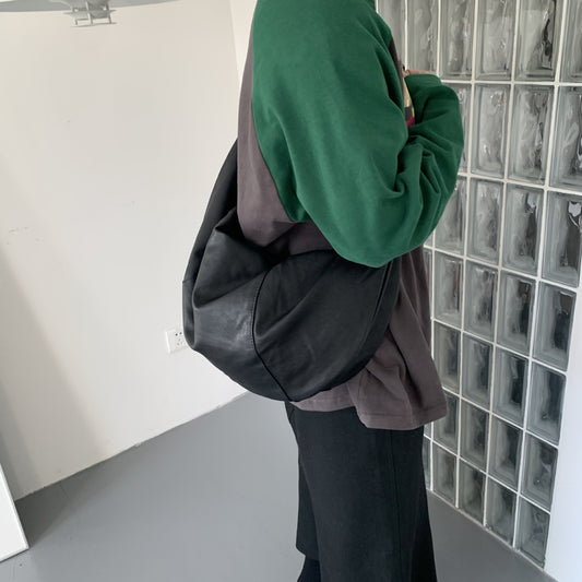 Versatile Casual Large Capacity Solid Color Women's Bag