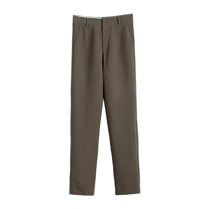 Women's Medium Thickness Professional Suit Pants