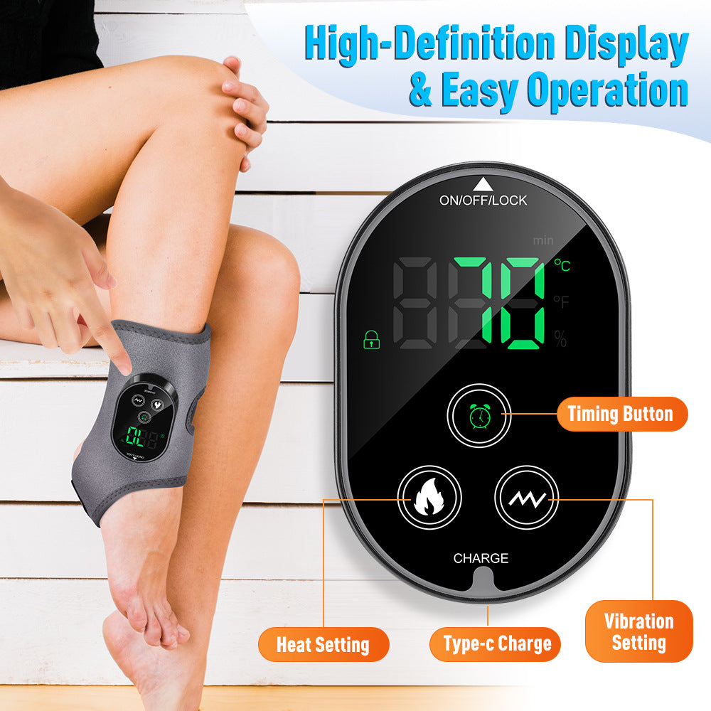 Household Portable Hot Compress Vibration Foot Massage Device
