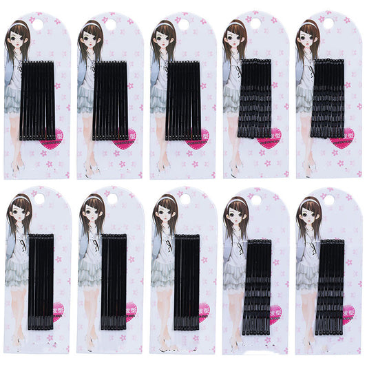 Pieces Of Small Black Card Photo Studio Headwear Hair Clip