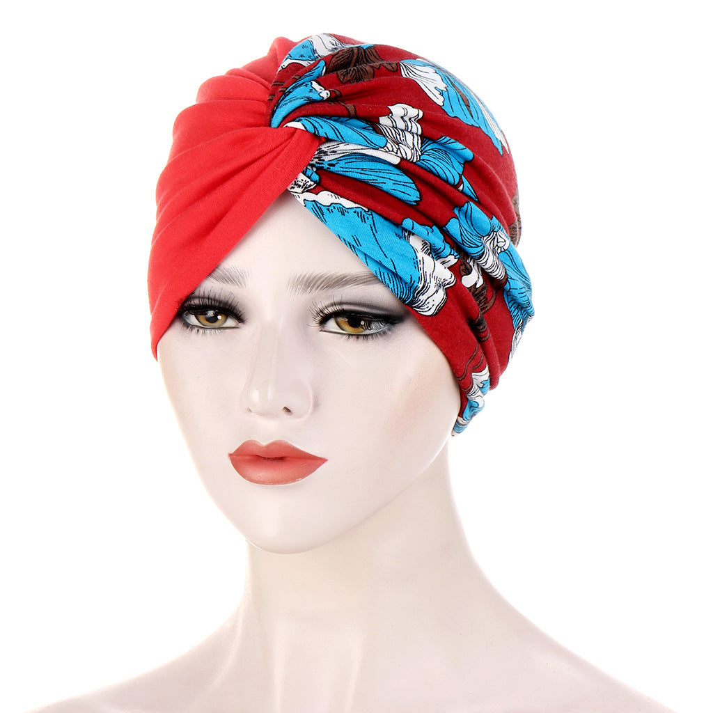 Snail Spiral Bandana Multicolor Small Hat