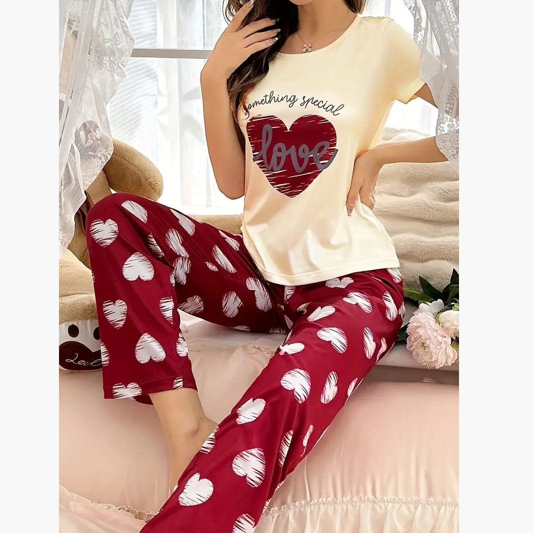 New Letter Printed Homewear Suitable For Daily Wear Suit