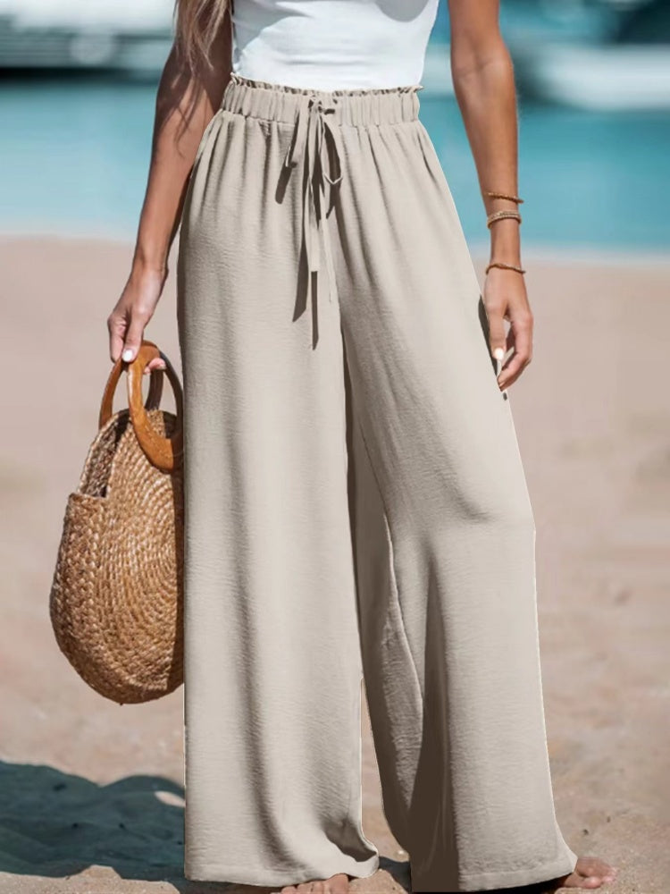Four Seasons Pants With Pocket For Casual Comfort