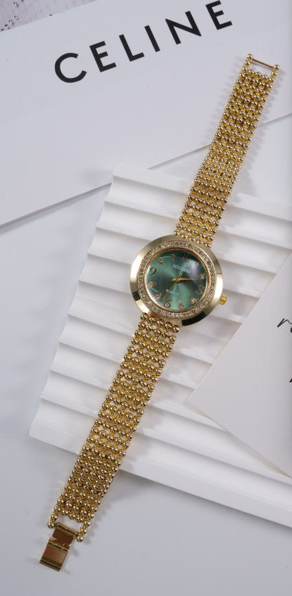 Women's Steel Belt Quartz Sports Watch