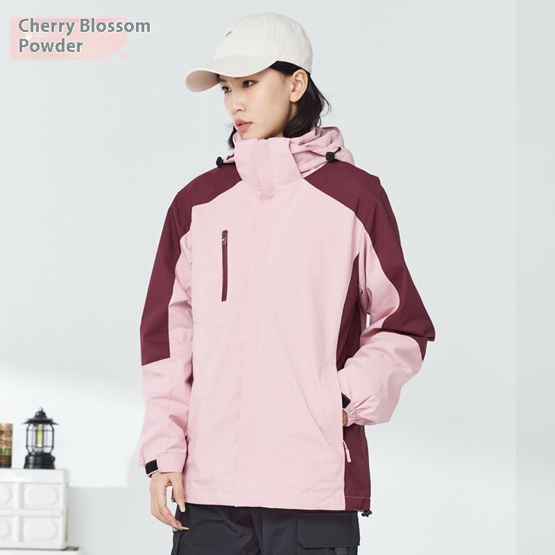 Shell Jacket Three-in-one Men's And Women's Two-piece Detachable