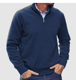 Men's European And American Long-sleeved Cashmere Undershirt